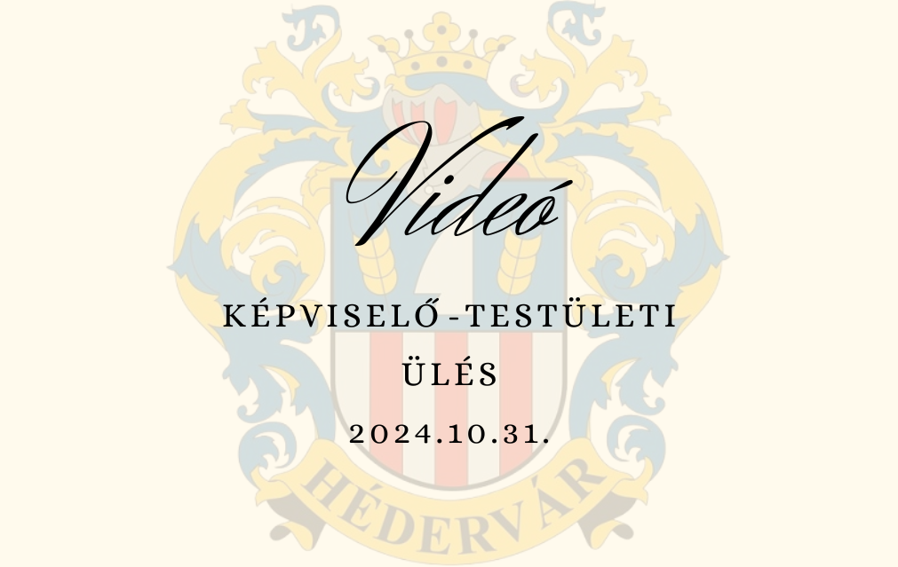 Nyilvnos kpvisel-testleti ls vide 2024.10.31.